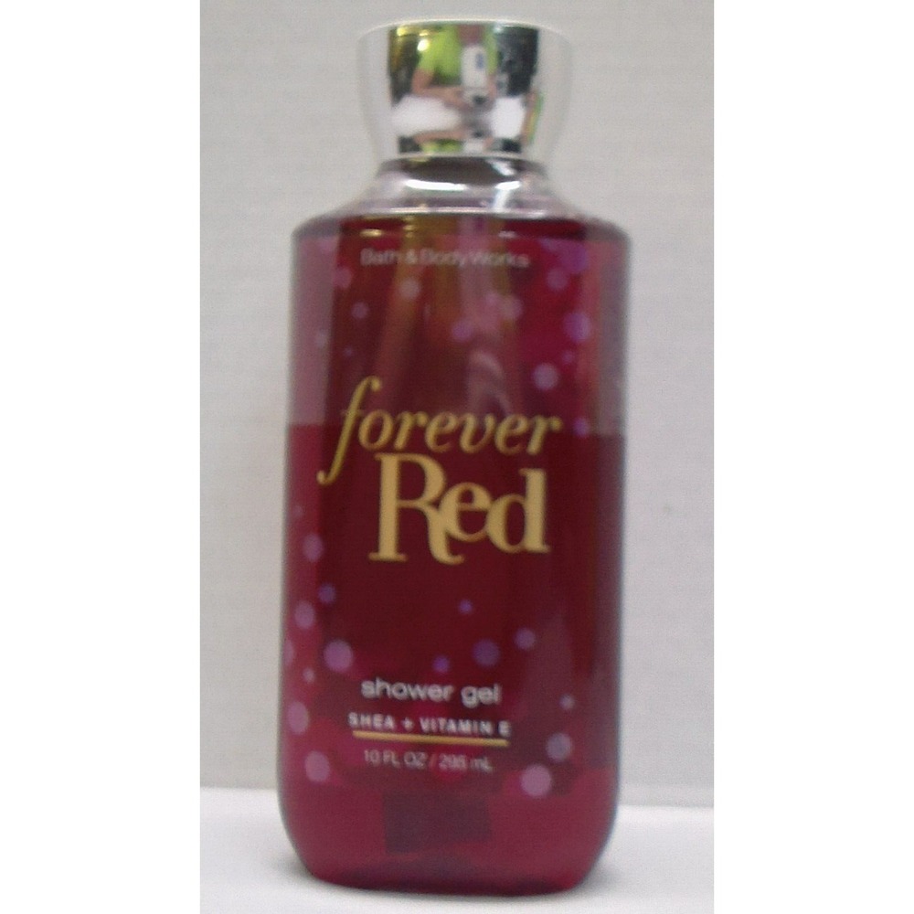 forever red bath and body works shower gel 10oz